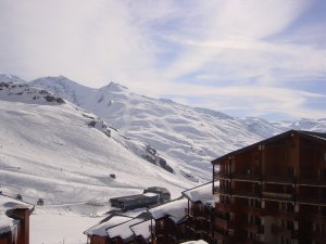 Snowboarden in Val Thorens