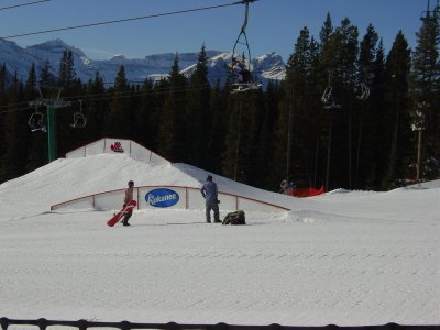 Snowboard Park Lake Louise