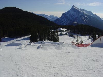 Snowboard Park Mt. Norquay